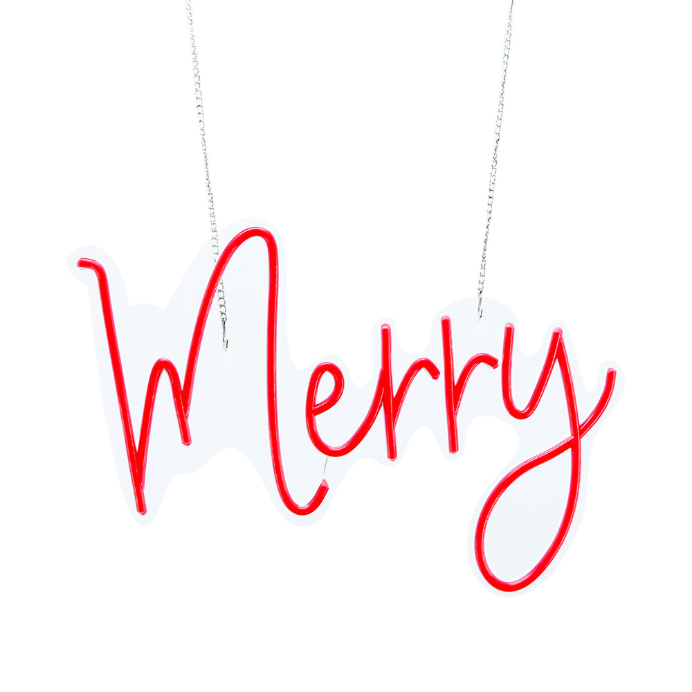 13.8inch Christmas Neon Lights -Merry