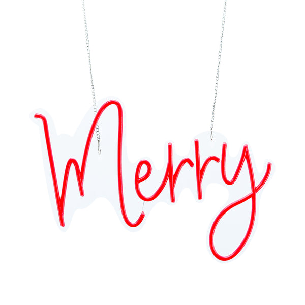 13.8inch Christmas Neon Lights -Merry