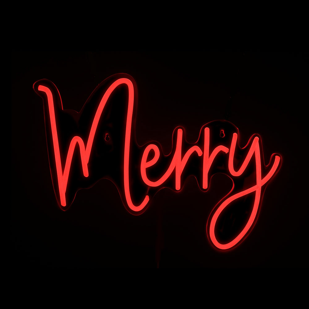 13.8inch Christmas Neon Lights -Merry