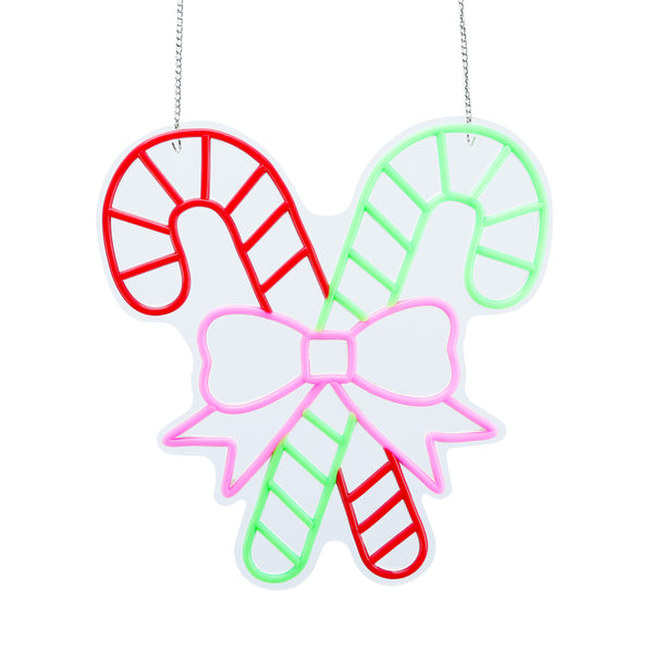 14inch Christmas Neon Lights - Candy Cane
