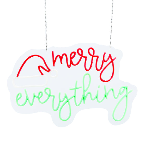 20inch Christmas Neon Lights - Merry Everything