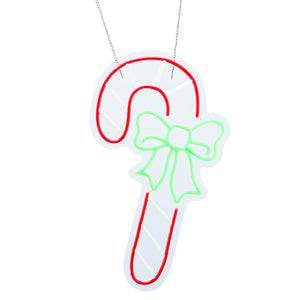 23.2inch Christmas Neon Lights - Candy Cane