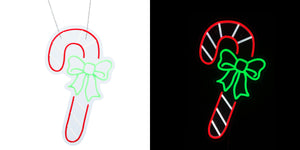 23.2inch Christmas Neon Lights - Candy Cane
