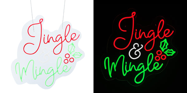 23.1inch Christmas Neon Lights -Jingle Mingle