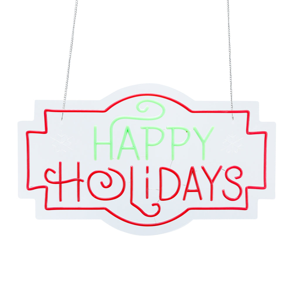 24inch Christmas Neon Lights -HAPPY HOLIDAY