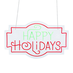 24inch Christmas Neon Lights -HAPPY HOLIDAY