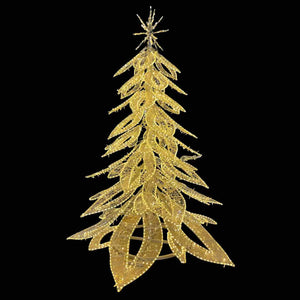 9ft Commercial Angel Tree with Dual Lights，10% White Twinke