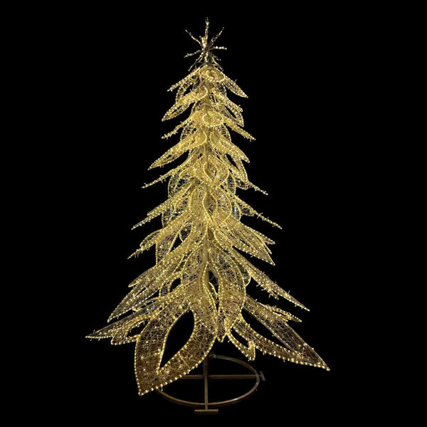 20ft Commercial Angel Tree with Dual Lights，10% White Twinke