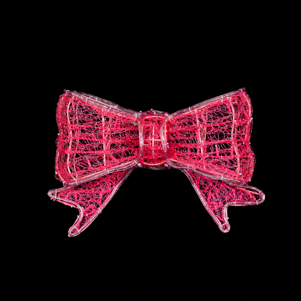 24” Gold Bow with 10% Twinkle LED