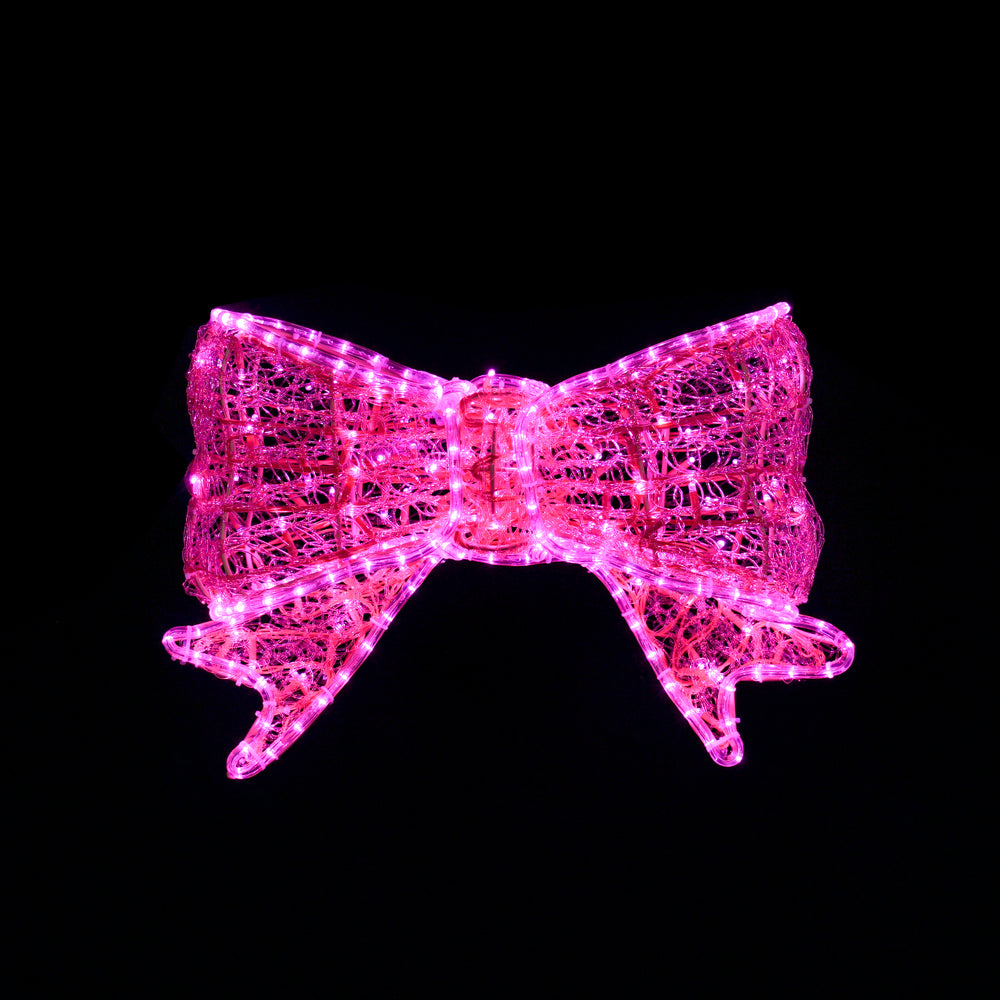 24” Gold Bow with 10% Twinkle LED