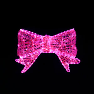 24” Gold Bow with 10% Twinkle LED