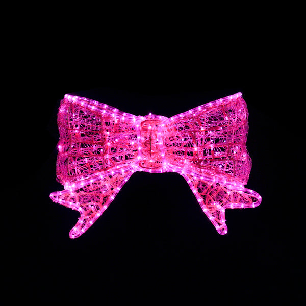 24” Gold Bow with 10% Twinkle LED