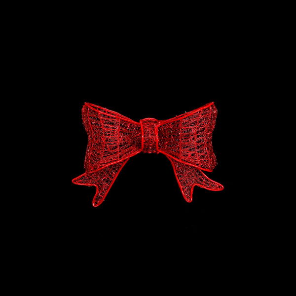 24” Red Bow with 10% Twinkle LED