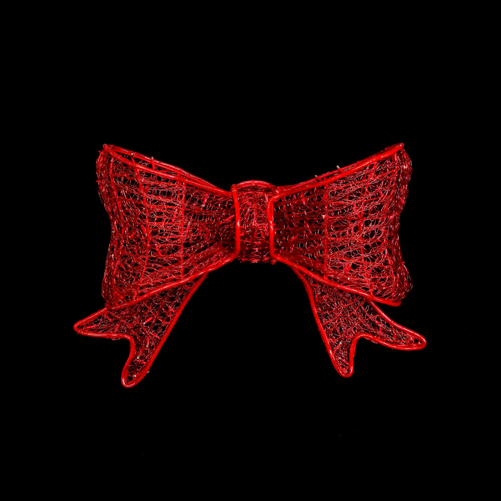 36” Red Bow with 10% Twinkle LED