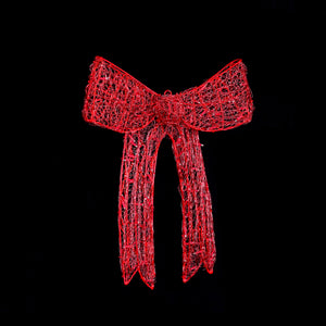31” Red Bow with 10% Twinkle LED