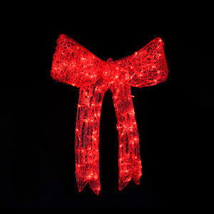 31” Red Bow with 10% Twinkle LED
