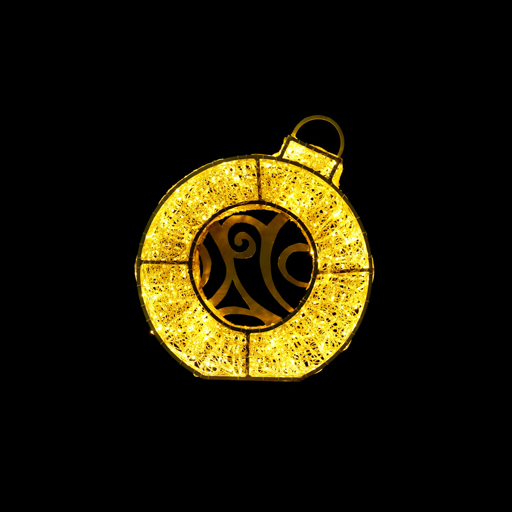 28“ Holiday Ornaments with 10% Twinkle LED