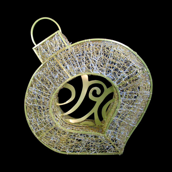 3ft Holiday Ornaments with 10% Twinkle LED