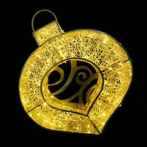 3ft Holiday Ornaments with 10% Twinkle LED