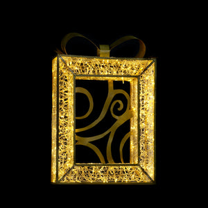 40“H Holiday Present  with 10% Twinkle LED