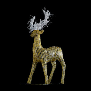 5ft Deer  with 10% Twinkle LED