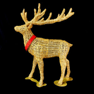 8ft Motif Elk  10% with 10% Twinkle LED