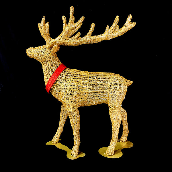 8ft Motif Elk  10% with 10% Twinkle LED